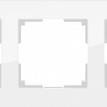 Рамка на 5 постов (белый матовый) WL01-Frame-05