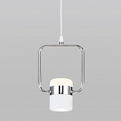 Подвесной светодиодный светильник 50165/1 LED хром/белый