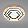 Потолочный светодиодный светильник с пультом управления 90117/4 хром