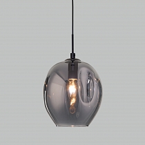 Подвесной светильник со стеклянным плафоном 50195/1 черный жемчуг