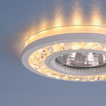 Точечный светодиодный светильник 8355 MR16 CL/WH прозрачный/белый