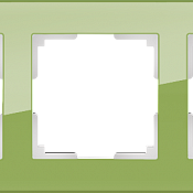 Рамка на 3 поста (фисташковый) WL01-Frame-03