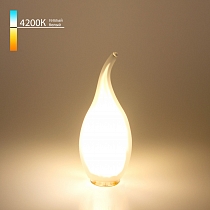 Филаментная светодиодная лампа "Свеча на ветру" CA35 7W 4200K E14 BL112