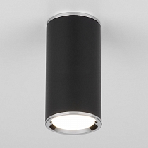 Накладной акцентный светильник DLN101 GU10 BK черный