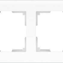 Рамка на 4 поста (белый матовый) WL01-Frame-04