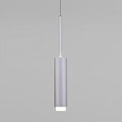 Подвесной светодиодный светильник 50203/1 LED матовое серебро
