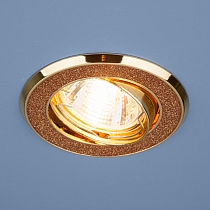 Точечный светильник 611 MR16 GD золотой блеск/золото
