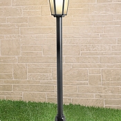 Уличный светильник на столбе IP44 GL 1014F черный