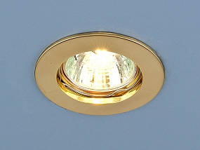 Точечный светильник 863 MR16 GD золото