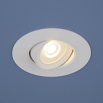 Встраиваемый точечный светодиодный светильник 9914 LED 6W WH белый