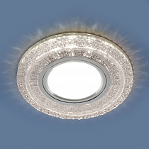 Встраиваемый точечный светильник с LED подсветкой 2225 MR16 CL прозрачный