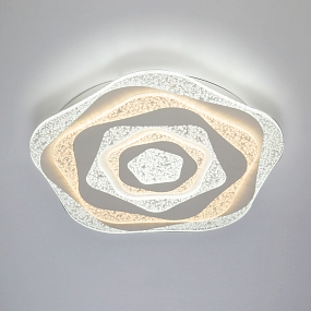 Светодиодный потолочный светильник с пультом управления 90162/1 белый